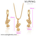 63804-guangzhou mode nachahmung schmuck 18k gold charakter schmuck sets